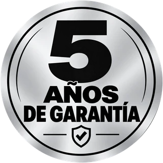 Garantía de fábrica: 5 años
